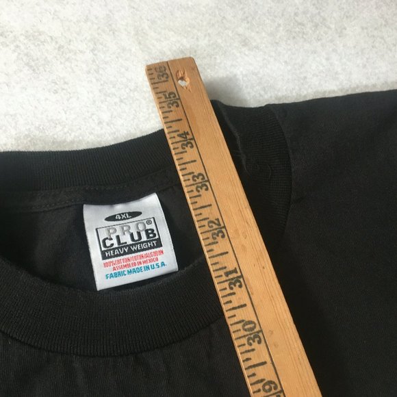 #98 Pro Club gangster g money Big T-Shirt Men's 4XL HIP HOP 80's VTG - Picture 2 of 8